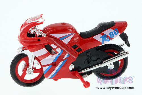 Welly - Action Super Motorcycle (5" plastic model, Asstd.) 99440D