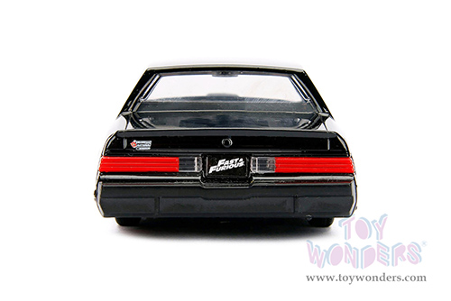 Jada Toys Fast & Furious - Dom's Buick&reg; Grand National&trade; Hardtop (1/32 scale diecast model car, Black) 99523