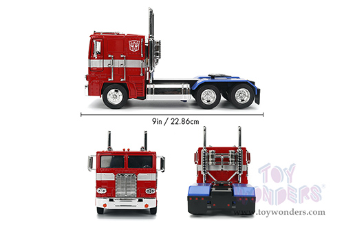 Jada Toys - Hollywood Rides | TRANSFORMERS Optimus Prime® Truck (1/24, die cast model car, Red) 99524/2