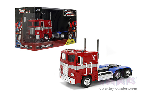 Jada Toys - Hollywood Rides | TRANSFORMERS Optimus Prime® Truck (1/24, die cast model car, Red) 99524/2