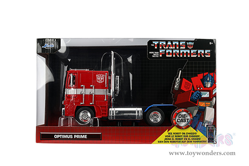 Jada Toys - Hollywood Rides | TRANSFORMERS Optimus Prime® Truck (1/24, die cast model car, Red) 99524/2