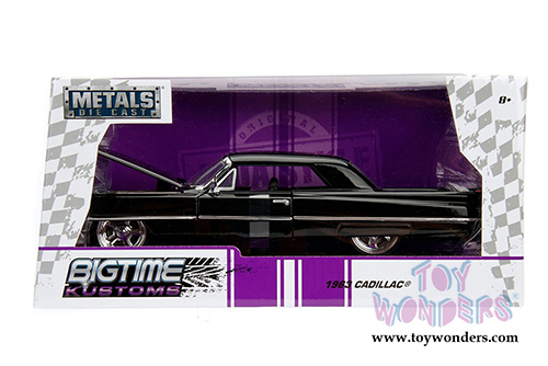 Jada Toys - Metals Die Cast | Bigtime Kustoms Cadillac&reg; Hardtop (1963, 1/24 scale diecast model car, Asstd.) 99550WA1