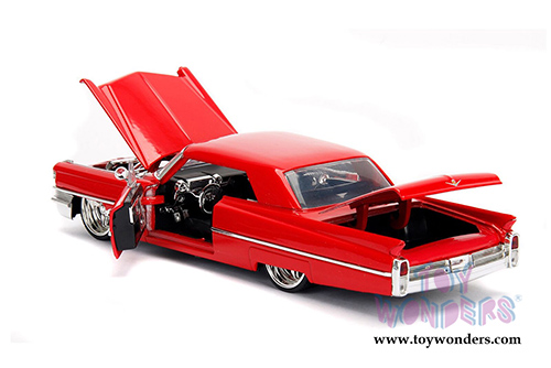 Jada Toys - Metals Die Cast | Bigtime Kustoms Cadillac&reg; Hardtop (1963, 1/24 scale diecast model car, Asstd.) 99552DP1