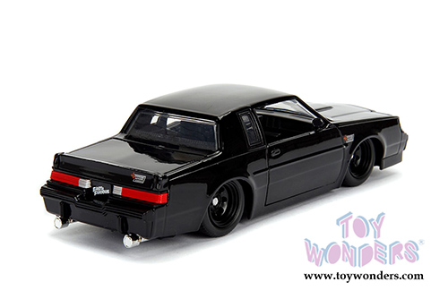 Jada Toys Fast & Furious - Dom's Buick Grand National&trade; (1/24 scale diecast model car, Black) 99559