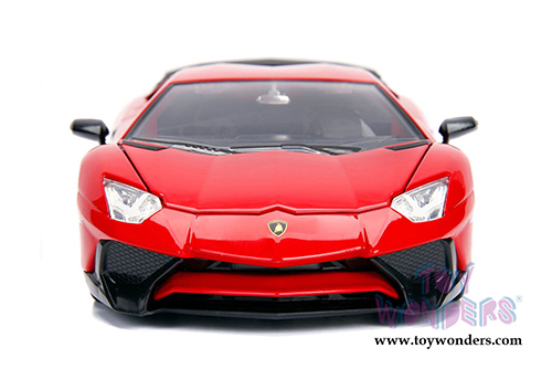 Jada Toys - Metals Die Cast | Hyper-Spec Lamborghini Aventador SV Hard Top (2017, 1/24, diecast model car, Asstd.) 99705WA1