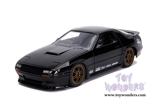 Jada Toys - Metals Die Cast | JDM Tuners&trade; Mazda RX-7 (FC) (1985, 1/24, diecast model car, Asstd.) 99755DP1