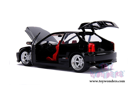Jada Toys - Metals Die Cast | JDM Tuners&trade; Honda Civic EK Type R (1997, 1/24, diecast model car, Asstd.) 99772DP1