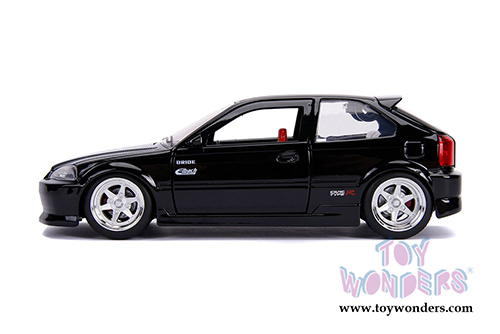 Jada Toys - Metals Die Cast | JDM Tuners&trade; Honda Civic EK Type R (1997, 1/24, diecast model car, Asstd.) 99772DP1