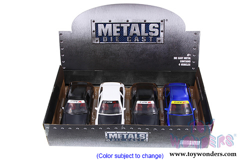 Jada Toys - Metals Die Cast | JDM Tuners&trade; Honda Civic EK Type R (1997, 1/24, diecast model car, Asstd.) 99772DP1