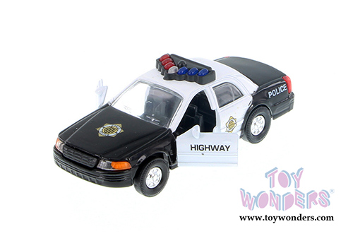 Police car assortment (5" diecast model car, Asstd.) 9985/3D