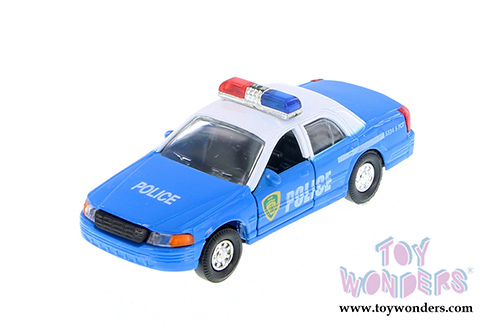 Police car assortment (5" diecast model car, Asstd.) 9985/3D
