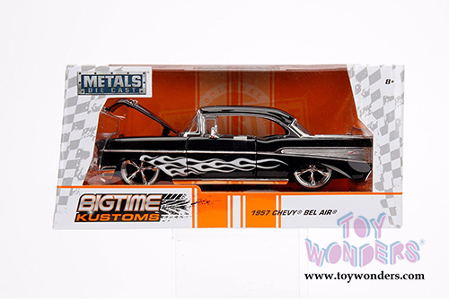 Jada Toys - Metals Die Cast | Bigtime Kustoms Chevy&reg; Bel Air&reg; Hardtop (1957, 1/24 scale diecast model car, Asstd.) 99965WA1