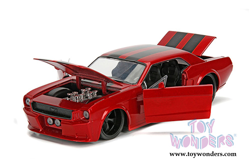 Jada Toys - Metals Die Cast | Big Time Muscle Ford Mustang GT Hardtop (1965, 1/24 scale diecast model car, Asstd.) 99967WA1