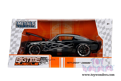 Jada Toys - Metals Die Cast | Bigtime Muscle Chevy&reg; Camaro&reg; Hard Top (1971, 1/24 scale diecast model car, Asstd.) 99969WA1
