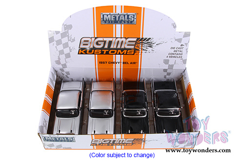 Jada Toys - Metals Die Cast | Bigtime Kustoms Chevy&reg; Bel Air&reg; Hardtop (1957, 1/24 scale diecast model car, Asstd.) 99975DP1