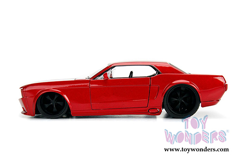 Jada Toys - Metals Die Cast | Big Time Muscle Ford Mustang Hardtop (1965, 1/24 scale diecast model car, Asstd.) 99976DP1