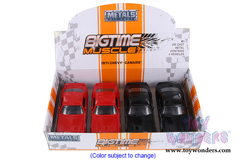 Jada Toys - Metals Die Cast | Bigtime Muscle Chevy&reg; Camaro&reg; Hardtop (1971, 1/24 scale diecast model car, Asstd.) 99977DP1