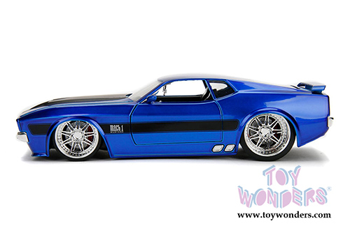 Jada Toys - Metals Die Cast | Big Time Muscle Ford Mustang Mach 1 Hardtop (1973, 1/24 scale diecast model car, Asstd.) 99978DP1