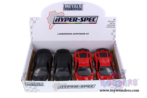 Jada Toys - Metals Die Cast | Hyper-Spec Lamborghini Aventador SV Hard Top (2017, 1/24, diecast model car, Asstd.) 99995DP1