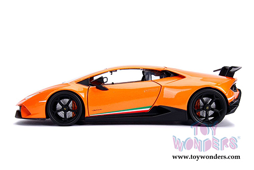 Jada Toys - Metals Die Cast | Hyper-Spec Lamborghini Huracán Performante Hardtop (2017, 1/24, diecast model car, Asstd.) 99996DP1