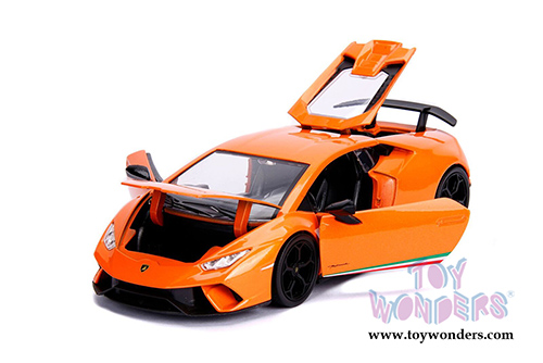 Jada Toys - Metals Die Cast | Hyper-Spec Lamborghini Huracán Performante Hardtop (2017, 1/24, diecast model car, Asstd.) 99996DP1
