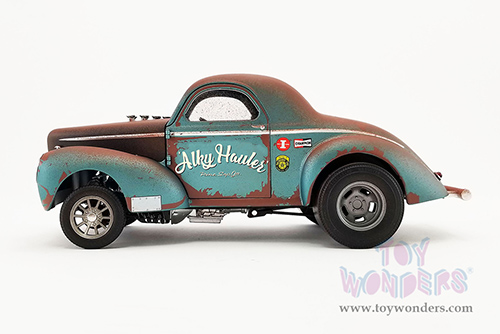 Acme - Pork Chop's Gasser - Alky Hauler (Weathered) (1941, 1/18 scale diecast model car, Green) A1800920