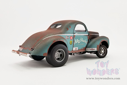 Acme - Pork Chop's Gasser - Alky Hauler (Weathered) (1941, 1/18 scale diecast model car, Green) A1800920