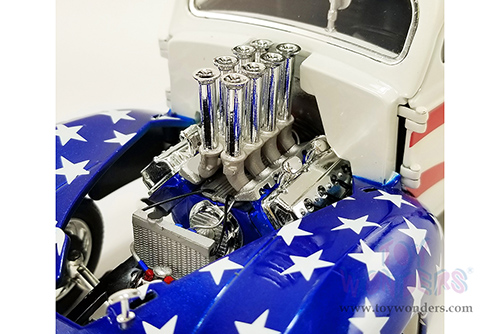 Acme - Gasser "Patriot" (1940, 1/18 scale diecast model car, American Flag Graphics) A1800923