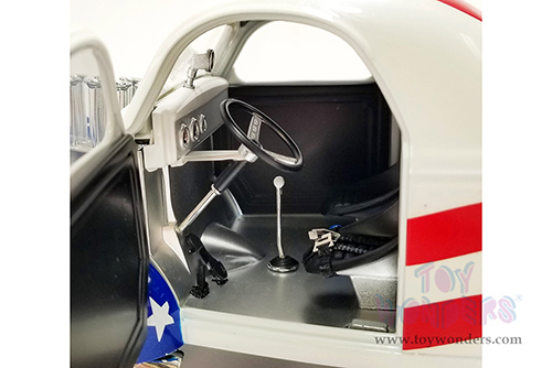 Acme - Gasser "Patriot" (1940, 1/18 scale diecast model car, American Flag Graphics) A1800923