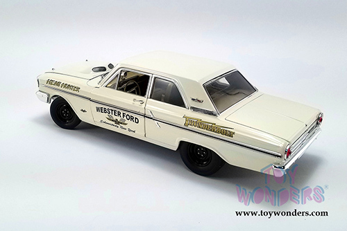 Acme - Ford Thunderbolt - Hemi Hunter Webster Ford (1964, 1/18 scale diecast model car, Wimbledon White) A1801108