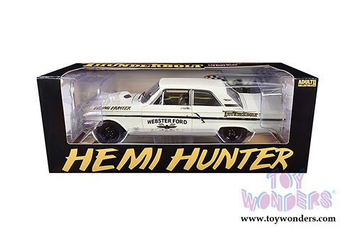 Acme - Ford Thunderbolt - Hemi Hunter Webster Ford (1964, 1/18 scale diecast model car, Wimbledon White) A1801108