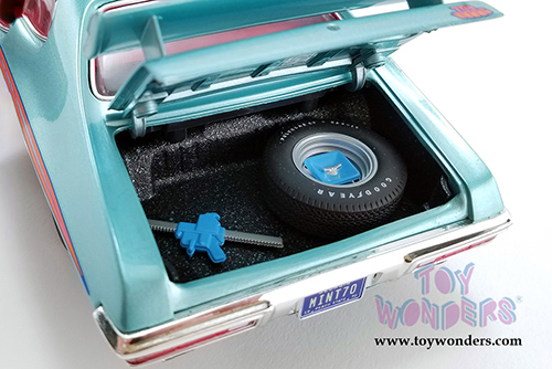 Acme - Pontiac&reg; GTO&reg; Judge Hardtop (1970, 1/18 scale diecast model car, Mint Turquoise) 1801213
