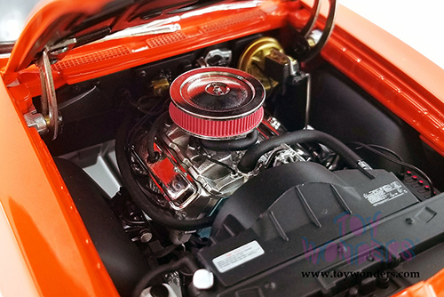 Acme - Pontiac&reg; GTO Street Fighter "The Prosecutor" Hardtop (1970, 1/18 scale diecast model car, Carousel Red) A1801214