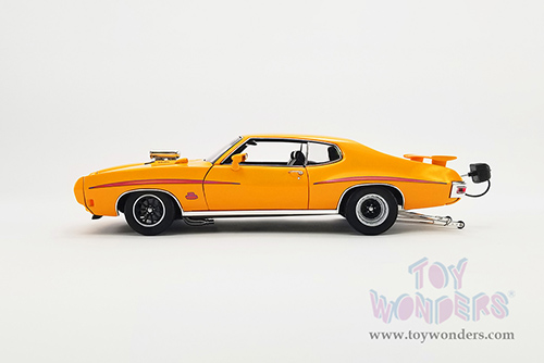 Acme Drag Outlaws - Pontiac GTO Judge Hardtop (1970, 1/18 scale diecast model car, Orbit Orange) A1801215