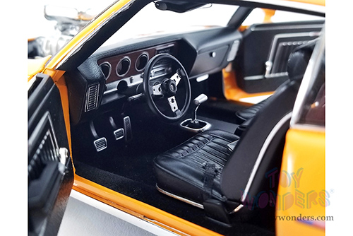 Acme Drag Outlaws - Pontiac GTO Judge Hardtop (1970, 1/18 scale diecast model car, Orbit Orange) A1801215