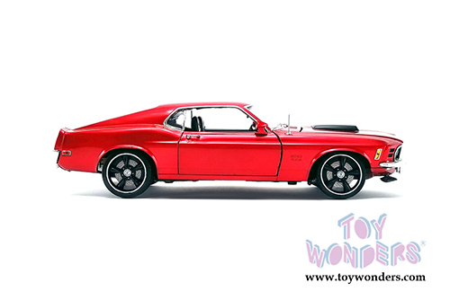 Acme - Ford Boss 429 Mustang Street Fighter Hardtop (1970, 1/18 scale diecast model car, Red) A1801836