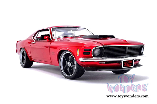 Acme - Ford Boss 429 Mustang Street Fighter Hardtop (1970, 1/18 scale diecast model car, Red) A1801836