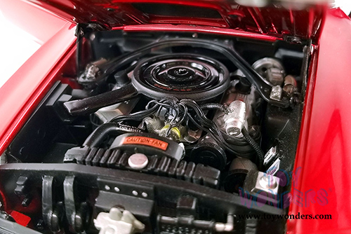 Acme - Ford Boss 429 Mustang Street Fighter Hardtop (1970, 1/18 scale diecast model car, Red) A1801836