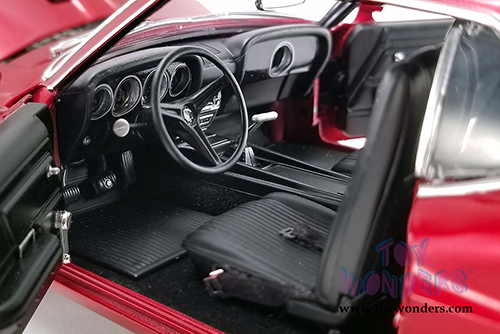 Acme - Ford Boss 429 Mustang Street Fighter Hardtop (1970, 1/18 scale diecast model car, Red) A1801836