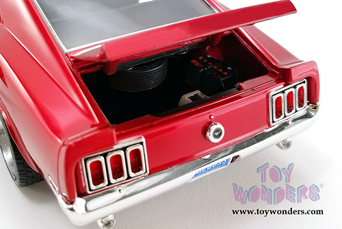 Acme - Ford Boss 429 Mustang Street Fighter Hardtop (1970, 1/18 scale diecast model car, Red) A1801836