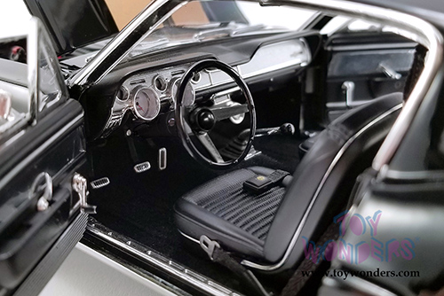 Acme - Ford Mustang Shelby&reg; GT500 Street Fighter Hardtop (1967, 1/18 scale diecast model car, Black/Gold) A1801837