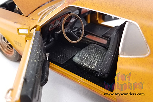 Acme - Ford Mustang Boss 429 - Pork Chop's Barn Find Boss (1970, 1/18 scale diecast model car, Weathered Grabber Orange) A1801838