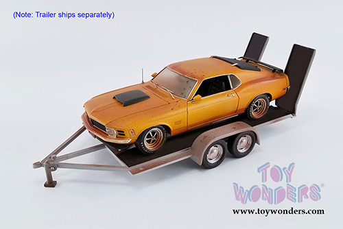 Acme - Ford Mustang Boss 429 - Pork Chop's Barn Find Boss (1970, 1/18 scale diecast model car, Weathered Grabber Orange) A1801838