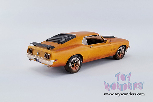 Acme - Ford Mustang Boss 429 - Pork Chop's Barn Find Boss (1970, 1/18 scale diecast model car, Weathered Grabber Orange) A1801838
