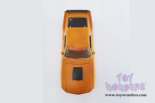 Acme - Ford Mustang Boss 429 - Pork Chop's Barn Find Boss (1970, 1/18 scale diecast model car, Weathered Grabber Orange) A1801838