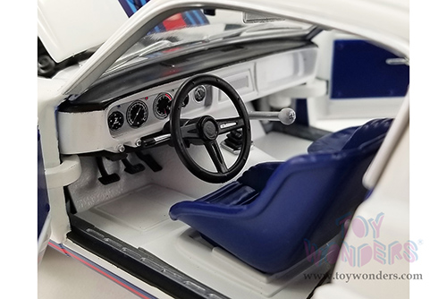 Acme - Shelby® GT350R® Street Fighter#14 - Le Mans (1965, 1/18 scale diecast model car, White with Red and Blue stripes) A1801853