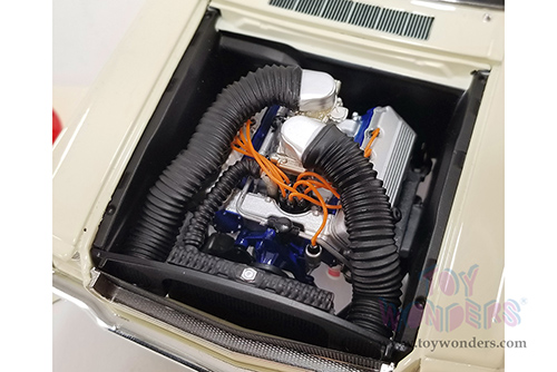 Acme - Ford Mustang A/FX "Holman Moody" (1965, 1/18 scale diecast model car, Red/Cream) A1801855