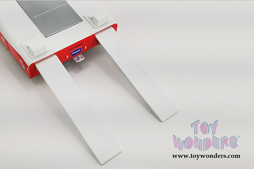 Acme - Dodge D300 Ramp Truck "Mopar Parts" (1970, 1/18 scale diecast model car, Blue/White/Red) A1801903