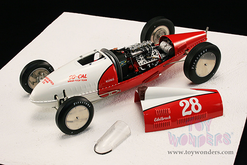 ACME - So-Cal Speed Shop #28 Belly Tanker (1/18 scale diecast model car, Red/White) A1803003