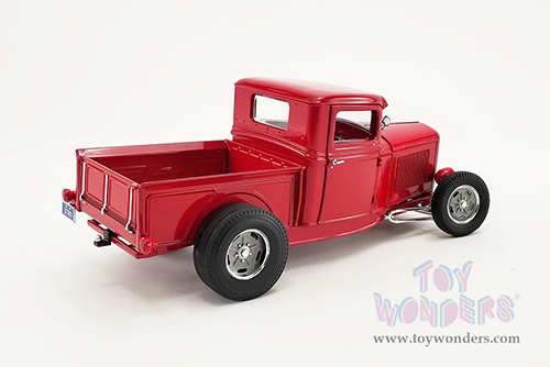 Acme -  Ford Hot Rod Pickup truck (1932, 1/18 scale diecast model car, Red) A1804100